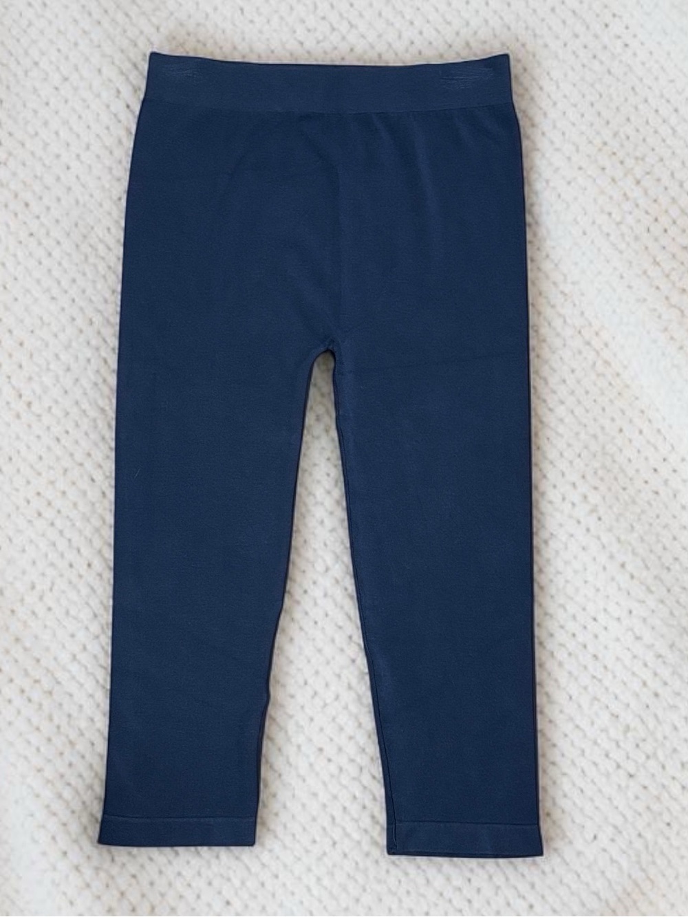 SPANNER (O/S) The 3/4 Legging Periwinkle Stretch Lightweight Soft Fits Size 2-12
